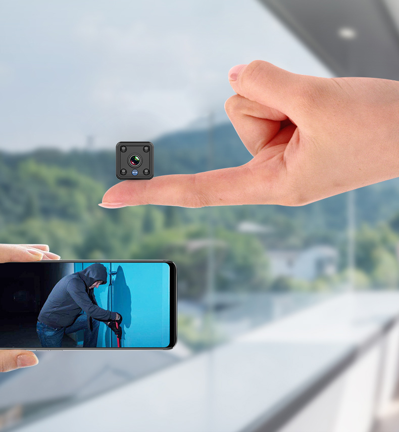 Lắp đặt camera nguỵ trang theo d&otilde;i giấu k&iacute;n si&ecirc;u nhỏ